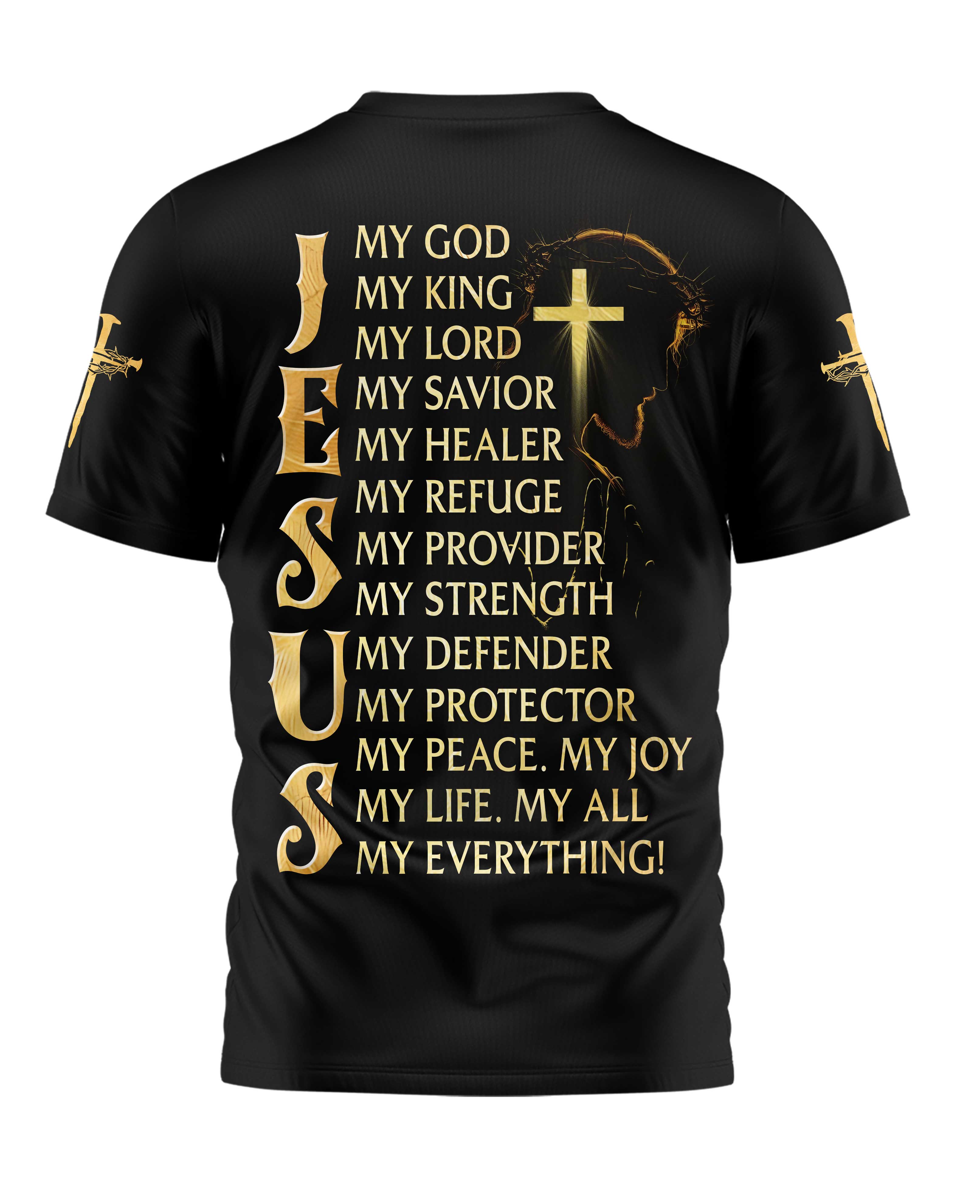 Jesus Allover-Print T-Shirt