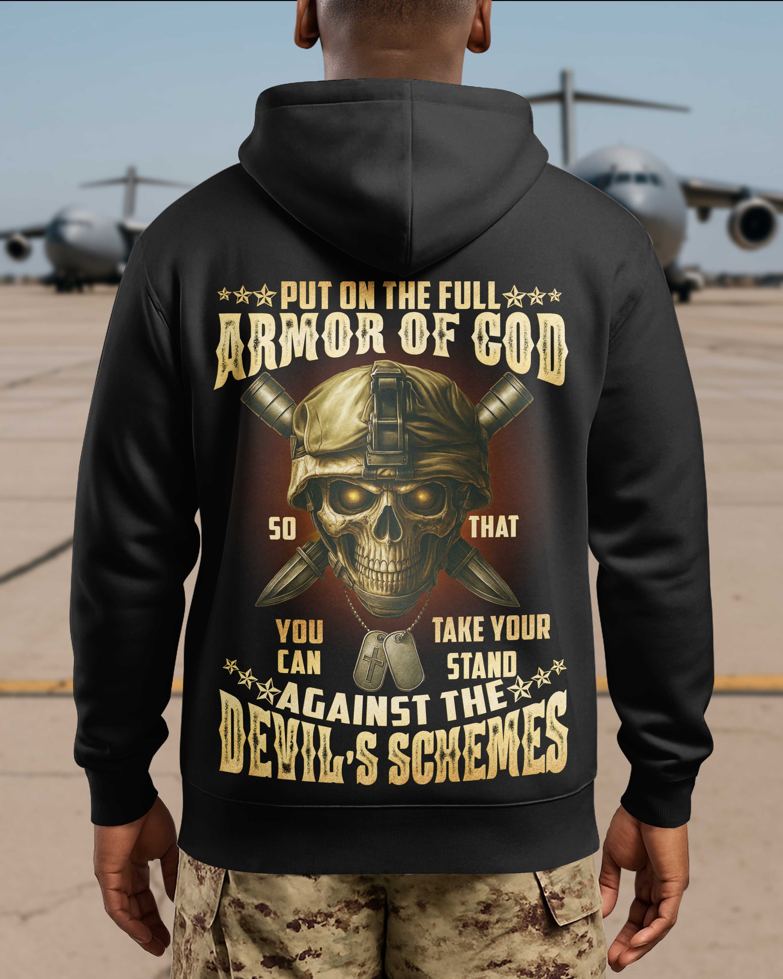 T-shirt Mettez toute l'armure de Dieu
