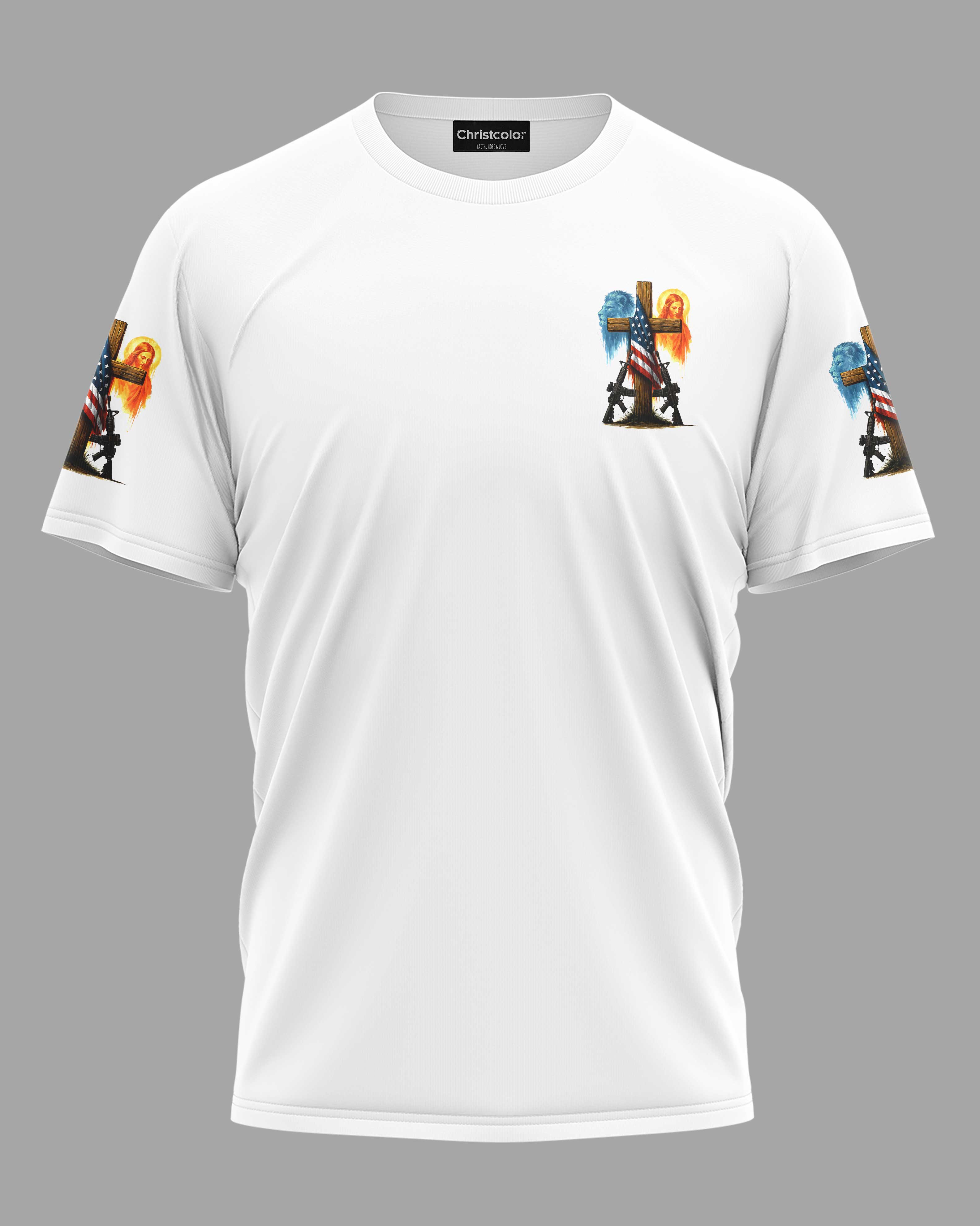 T-Shirt "Die stärksten Schädel tragen das Kreuz"