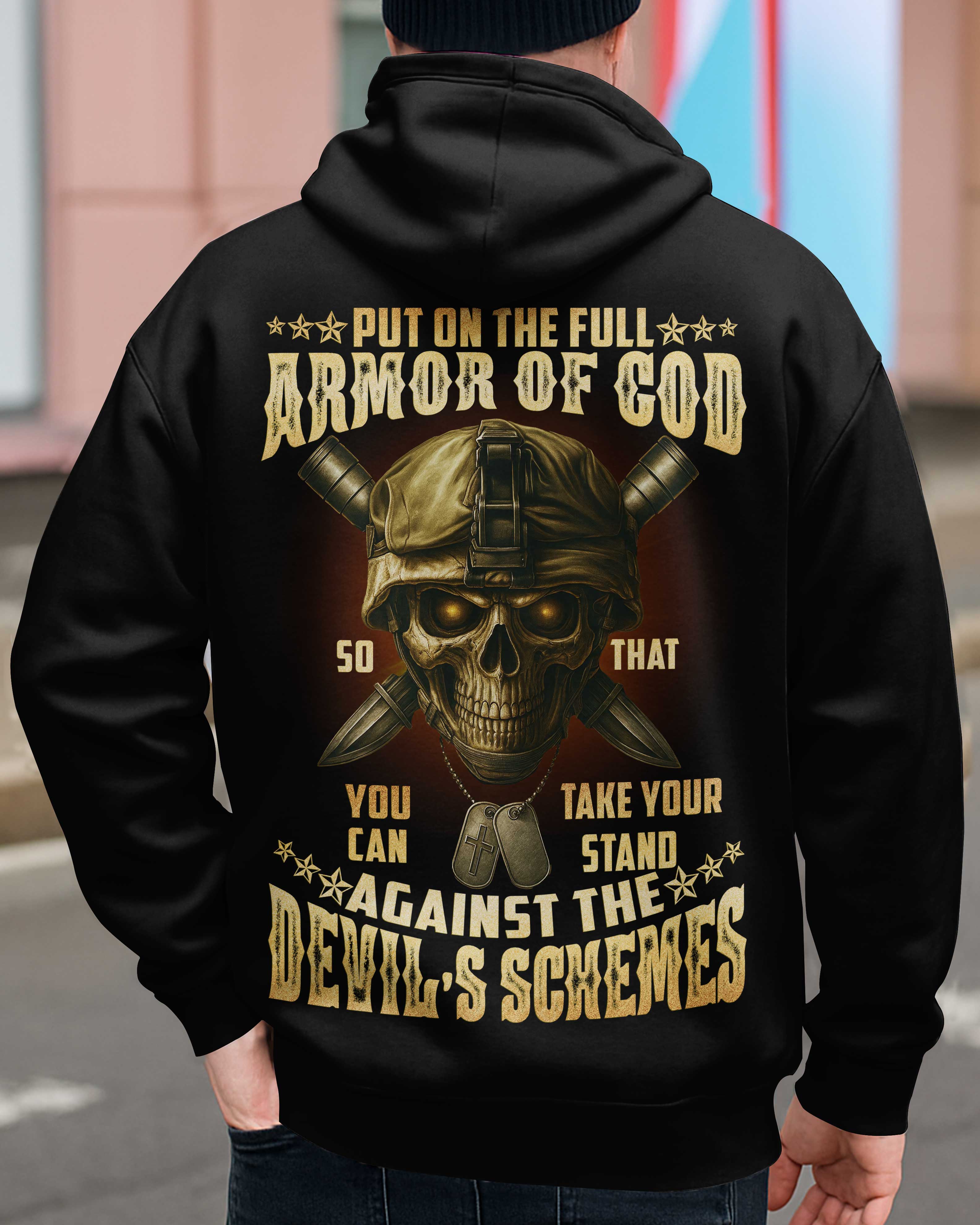 Zieh die vollständige Rüstung Gottes an T-Shirt