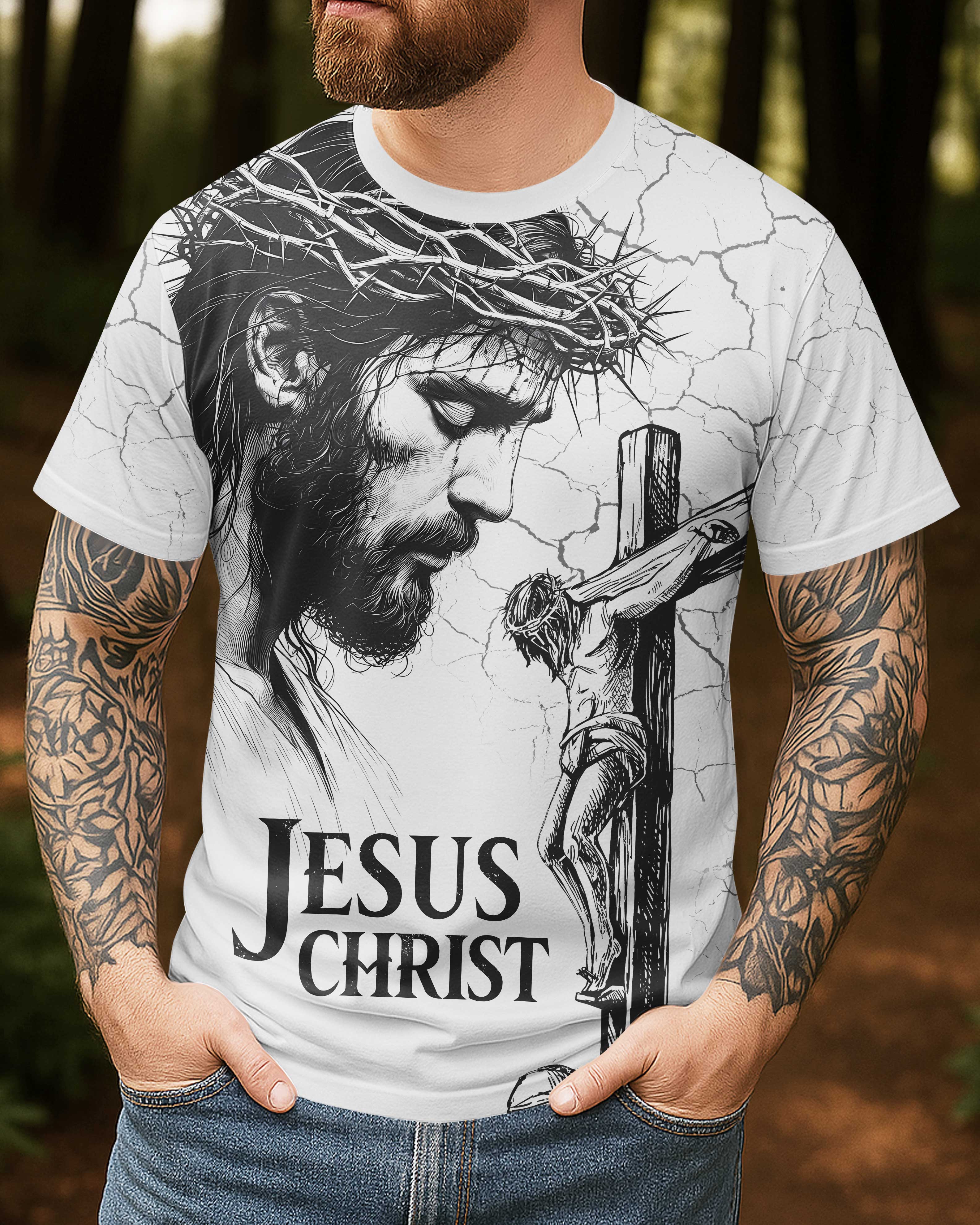 Forgiven All-Over-Print T-Shirt