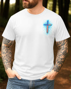 I Will Serve The Lord Allover Print T-Shirt