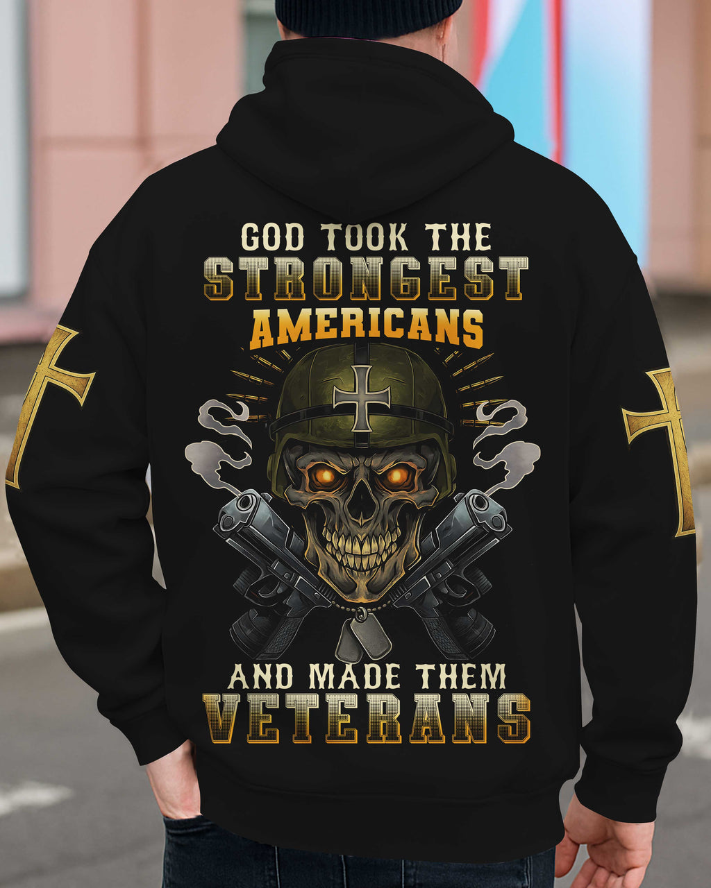 Gott nahm die stärksten Amerikaner und machte sie zu Veteranen T-Shirt