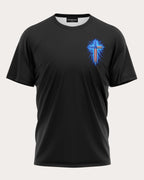 I Will Serve The Lord Allover Print T-Shirt