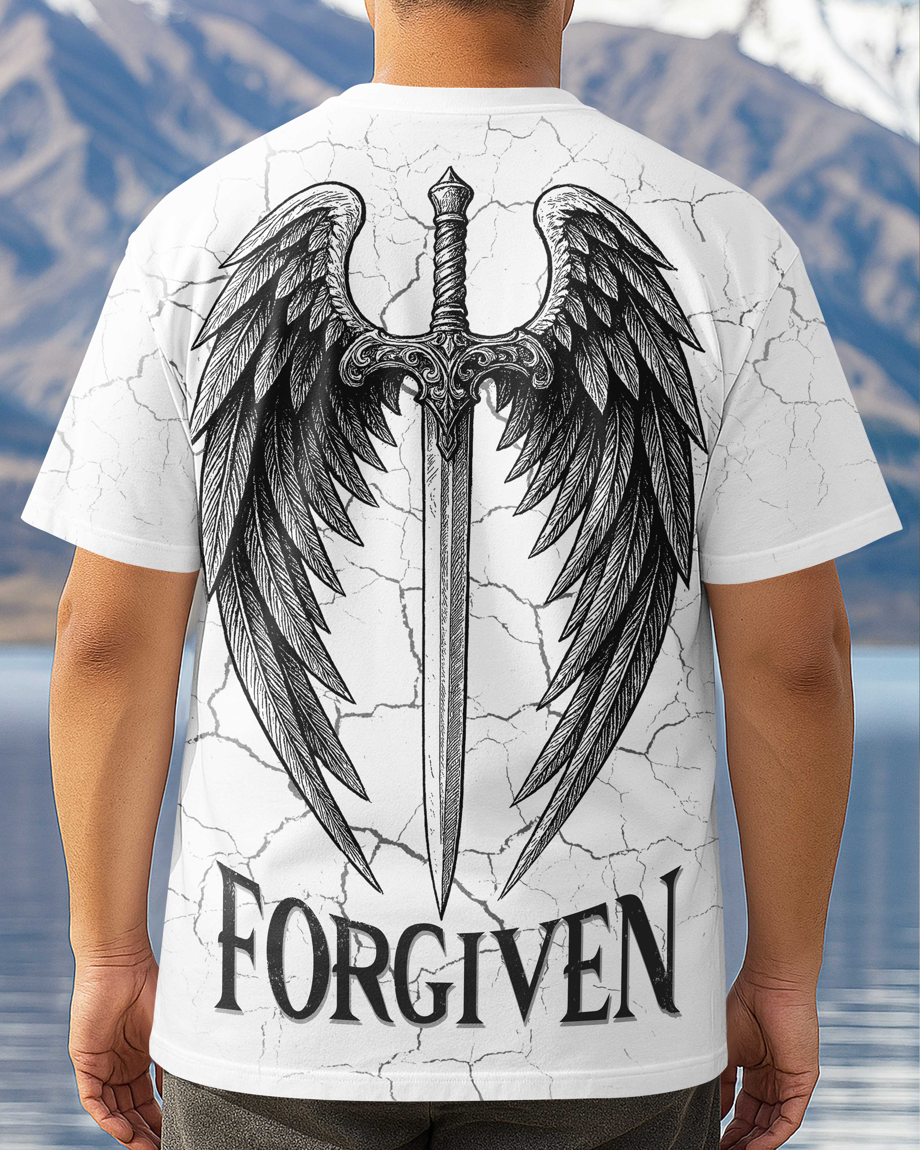 Forgiven All-Over-Print T-Shirt