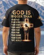 Gott ist größer als alles All-Over-Print T-Shirt