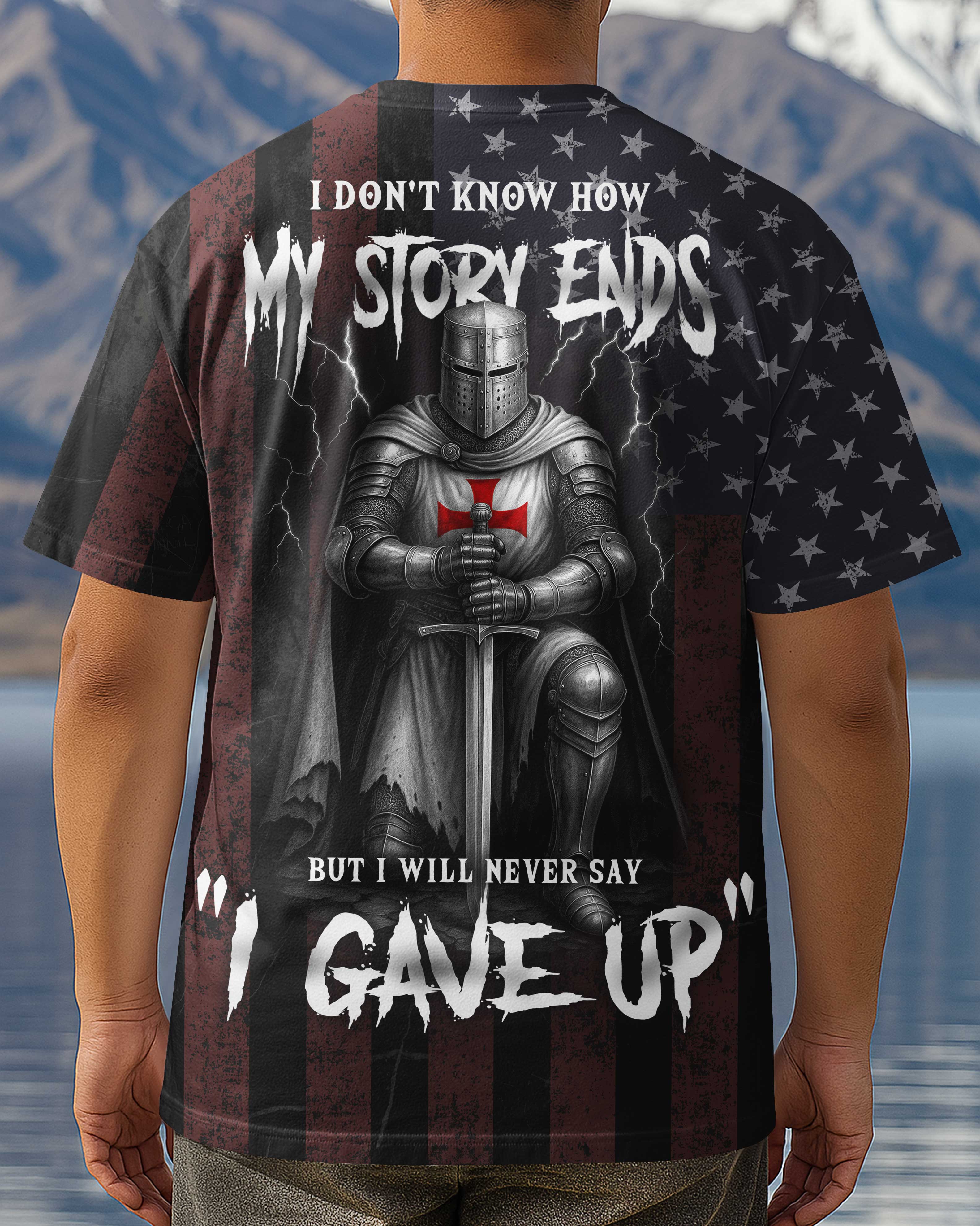 T-shirt imprimé « I Don't Know How My Story Ends »