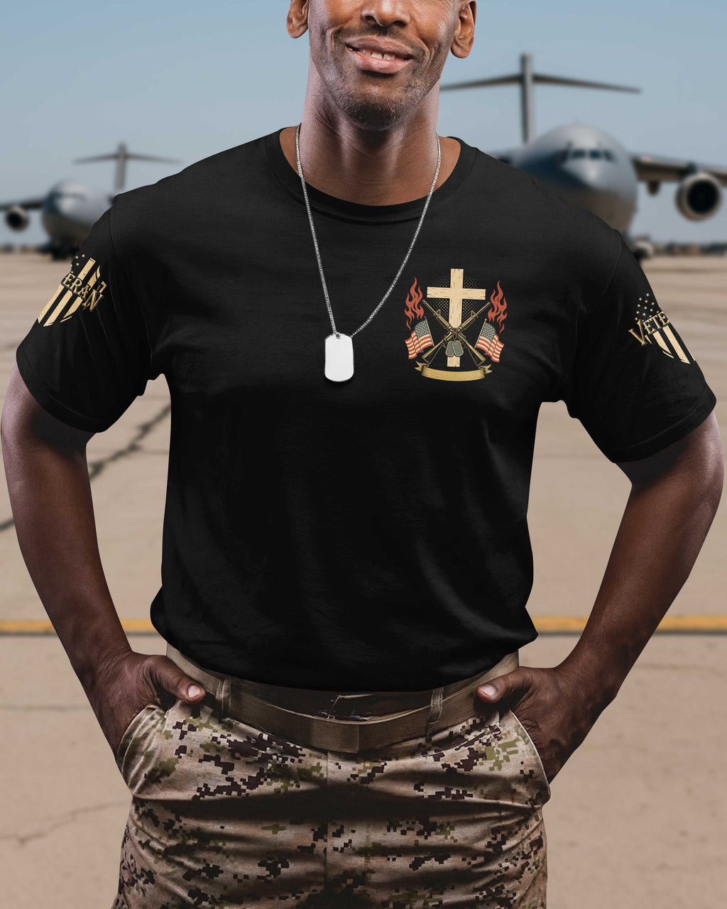 I Fought For My Country I Stand For My God T-Shirt