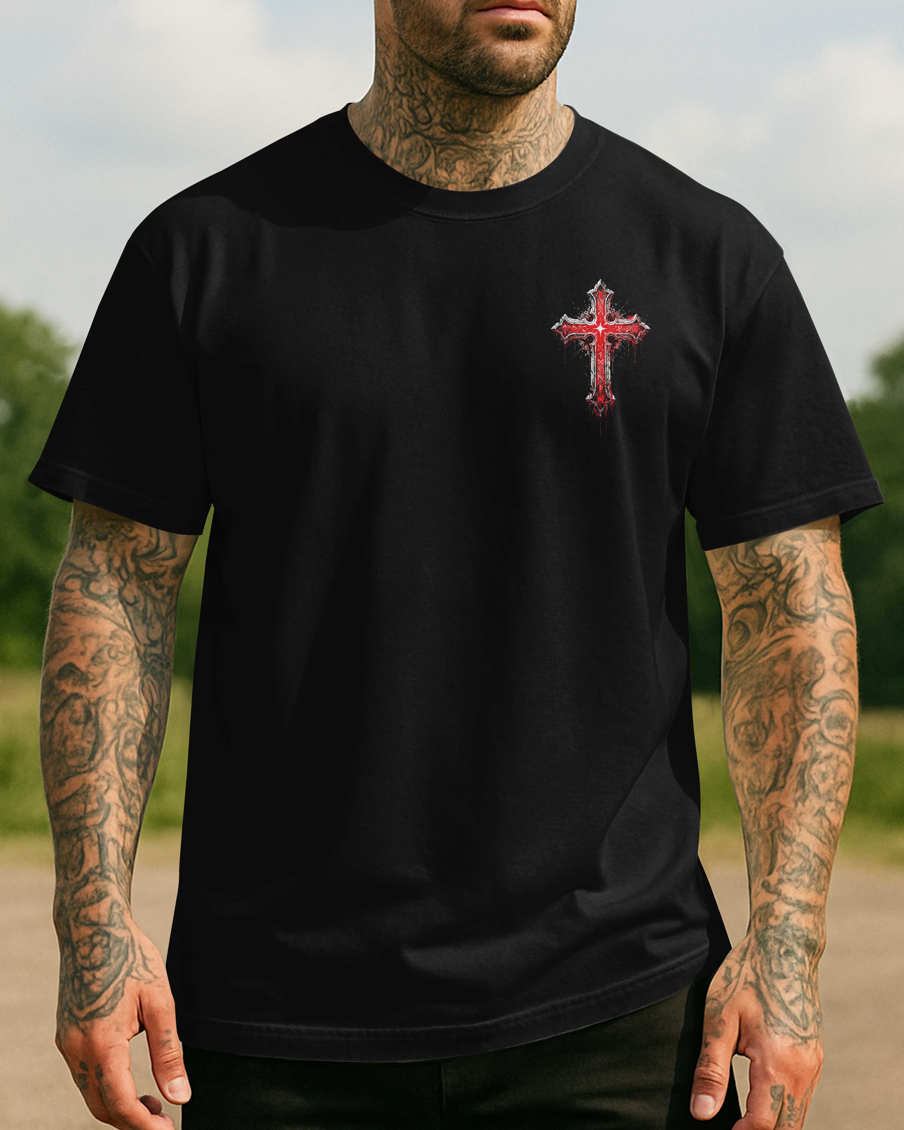 T-shirt Né pour rester ferme dans la foi