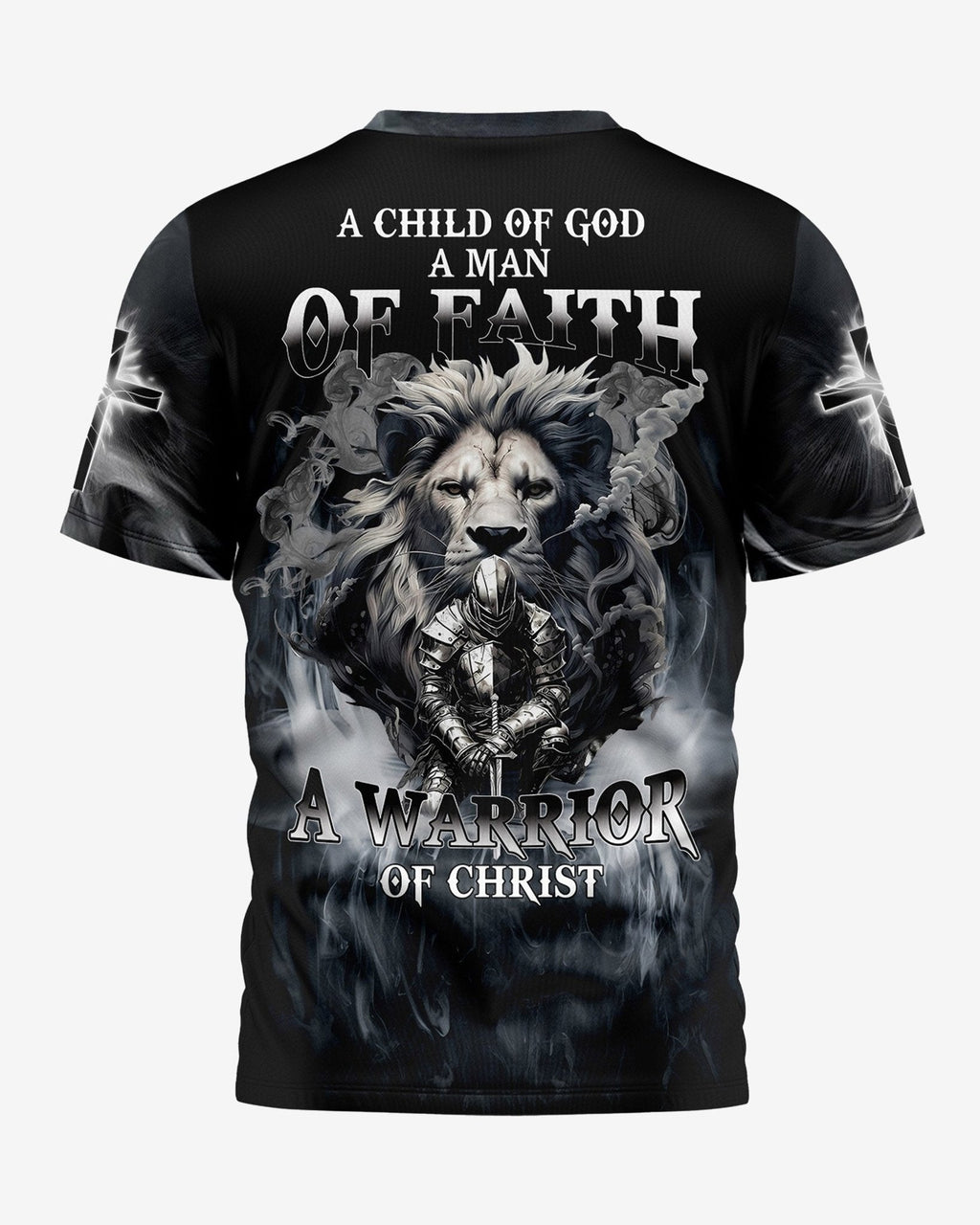 A Child Of God A Man Of Faith All Over Print T-Shirt