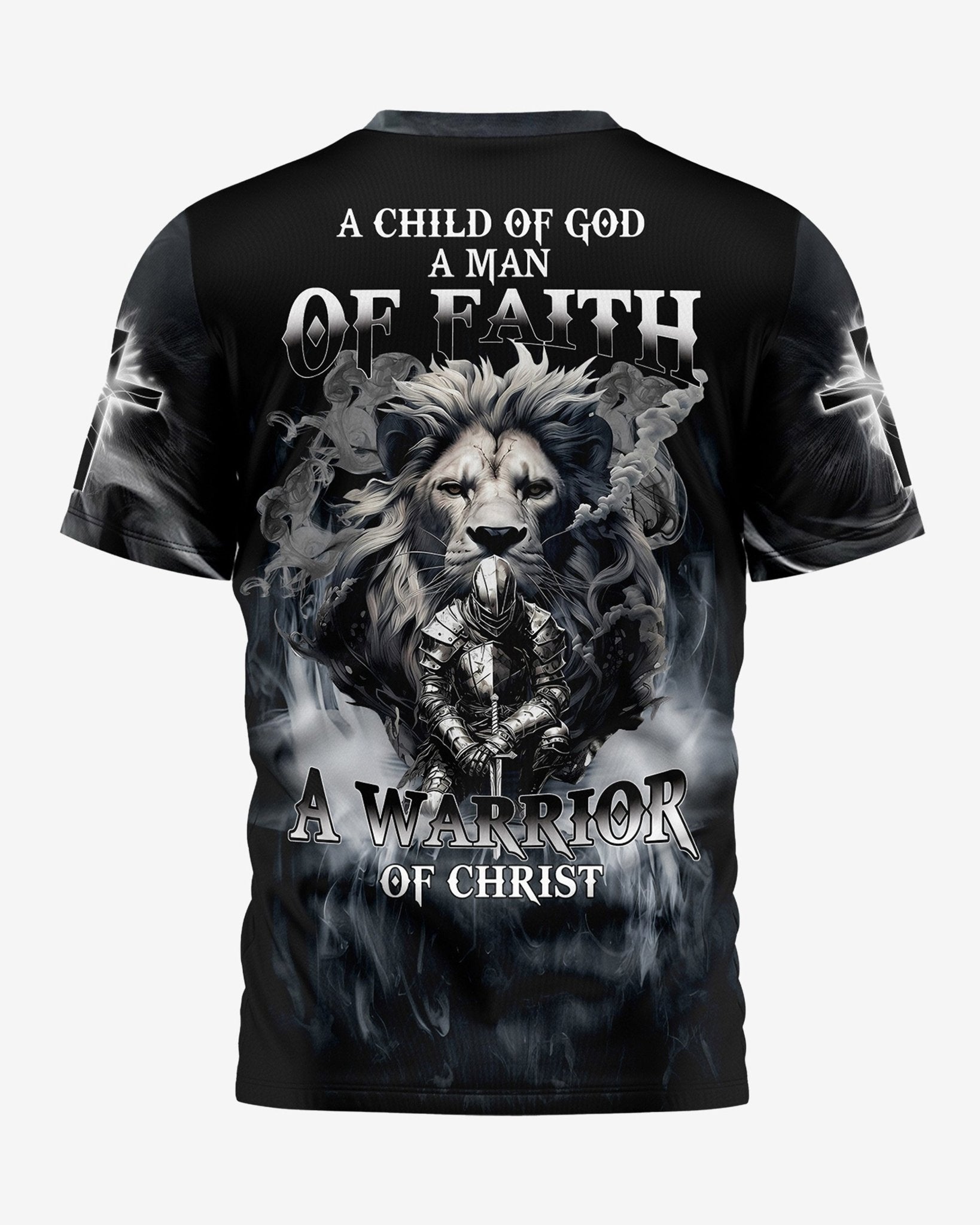 A Child Of God A Man Of Faith All Over Print T-Shirt