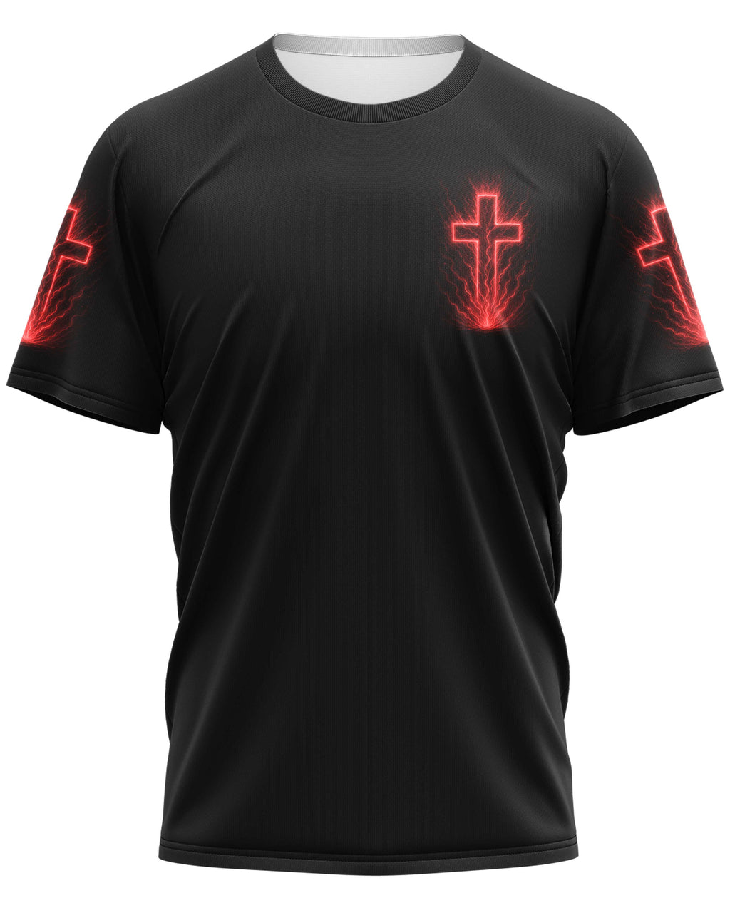 Egal wie schwer der Kampf ist – Allover-Print T-Shirt