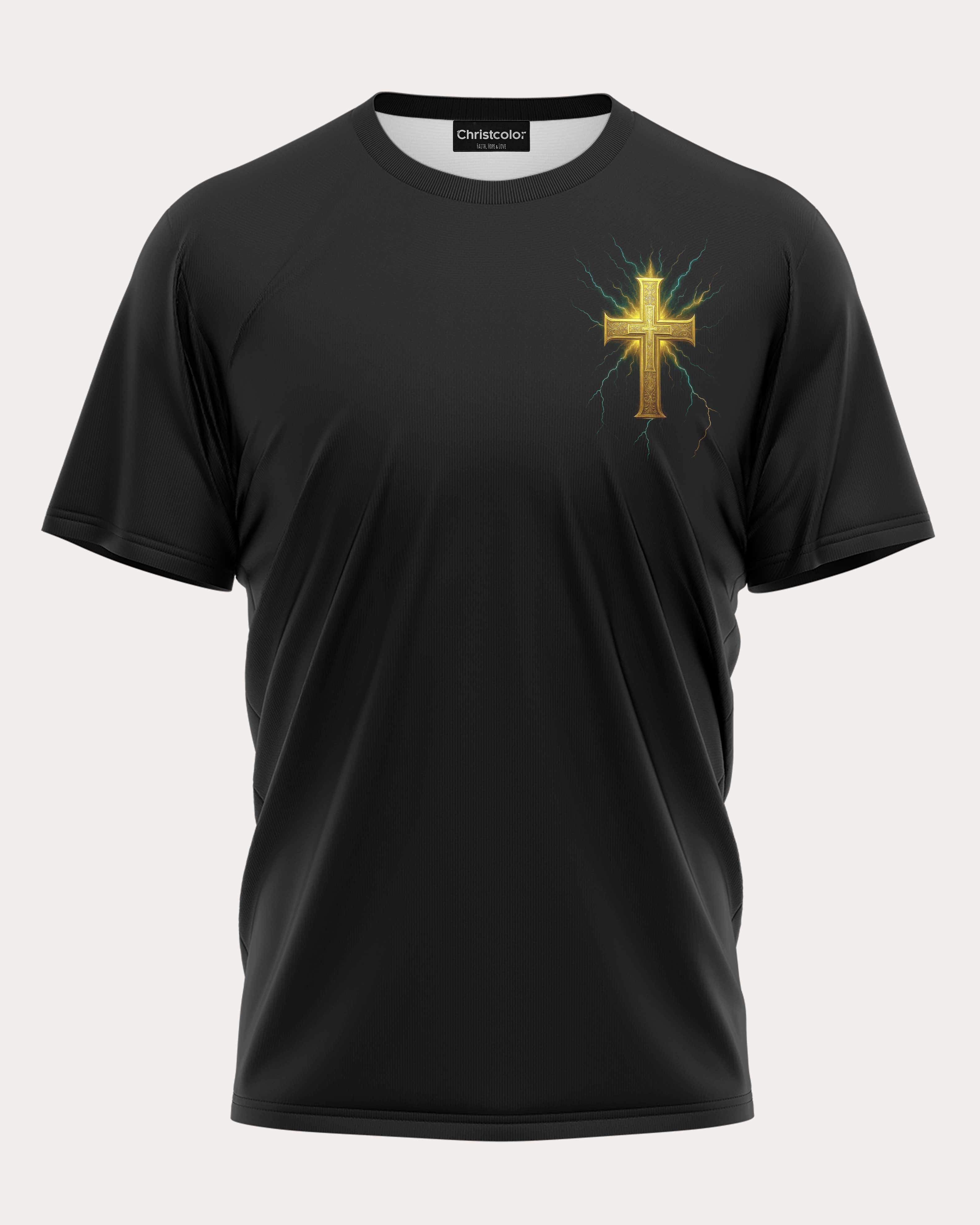 Jesus führt, ich folge überall bedrucktes T-Shirt