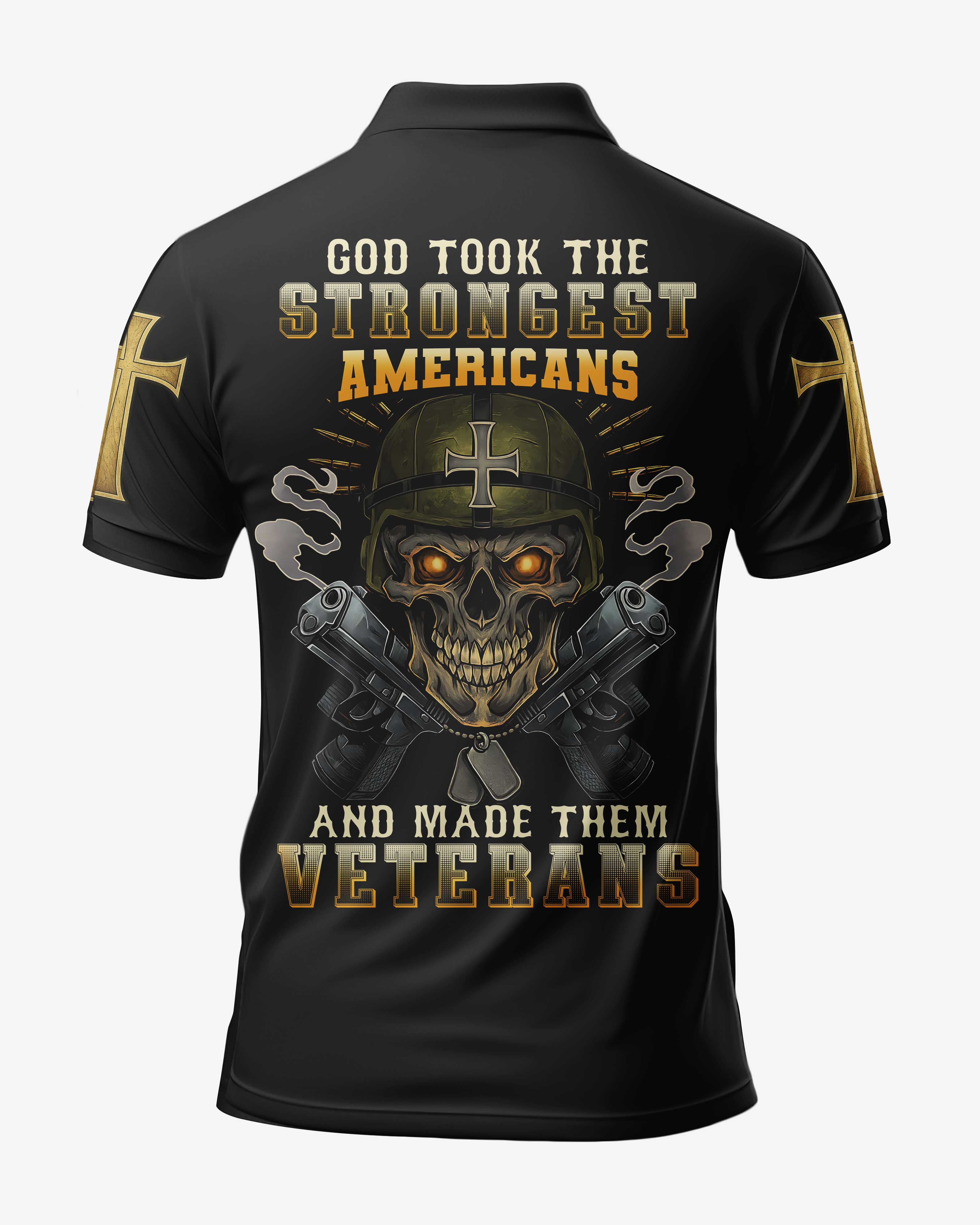 Gott nahm die stärksten Amerikaner und machte sie zu Veteranen T-Shirt