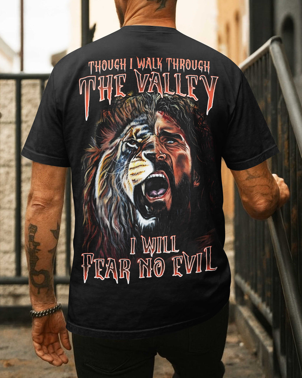 T-Shirt – „Obwohl ich durch das Tal gehe“