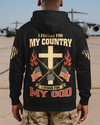 I Fought For My Country I Stand For My God T-Shirt