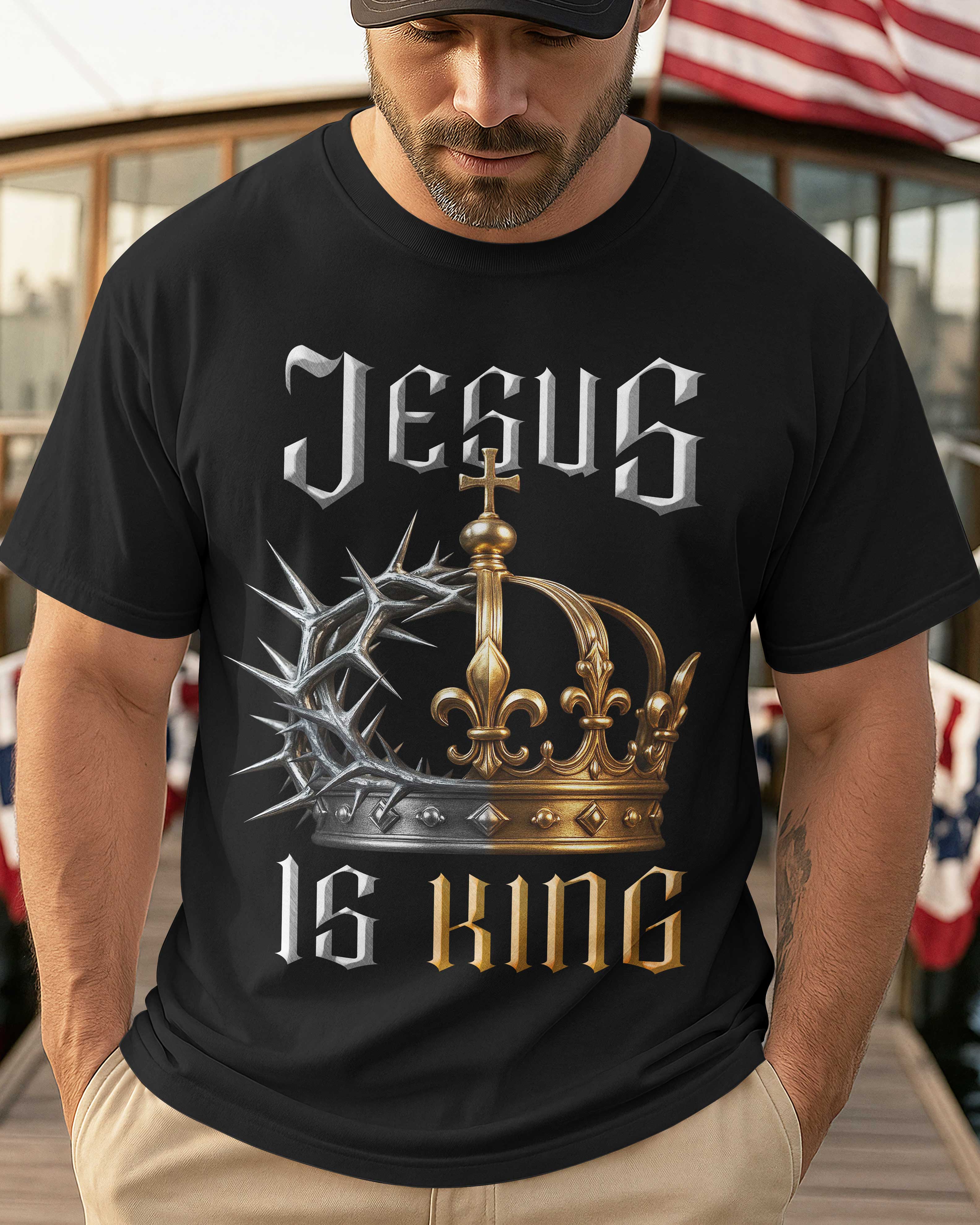 Camiseta Jesús es el Rey