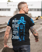 Egal wie schwer der Kampf ist – Allover-Print T-Shirt