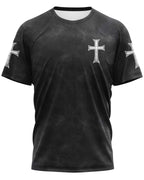 Two Wheels One Cross Eternal Freedom T-Shirt