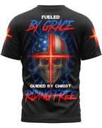 Fueled By Grace Allover-Print T-Shirt