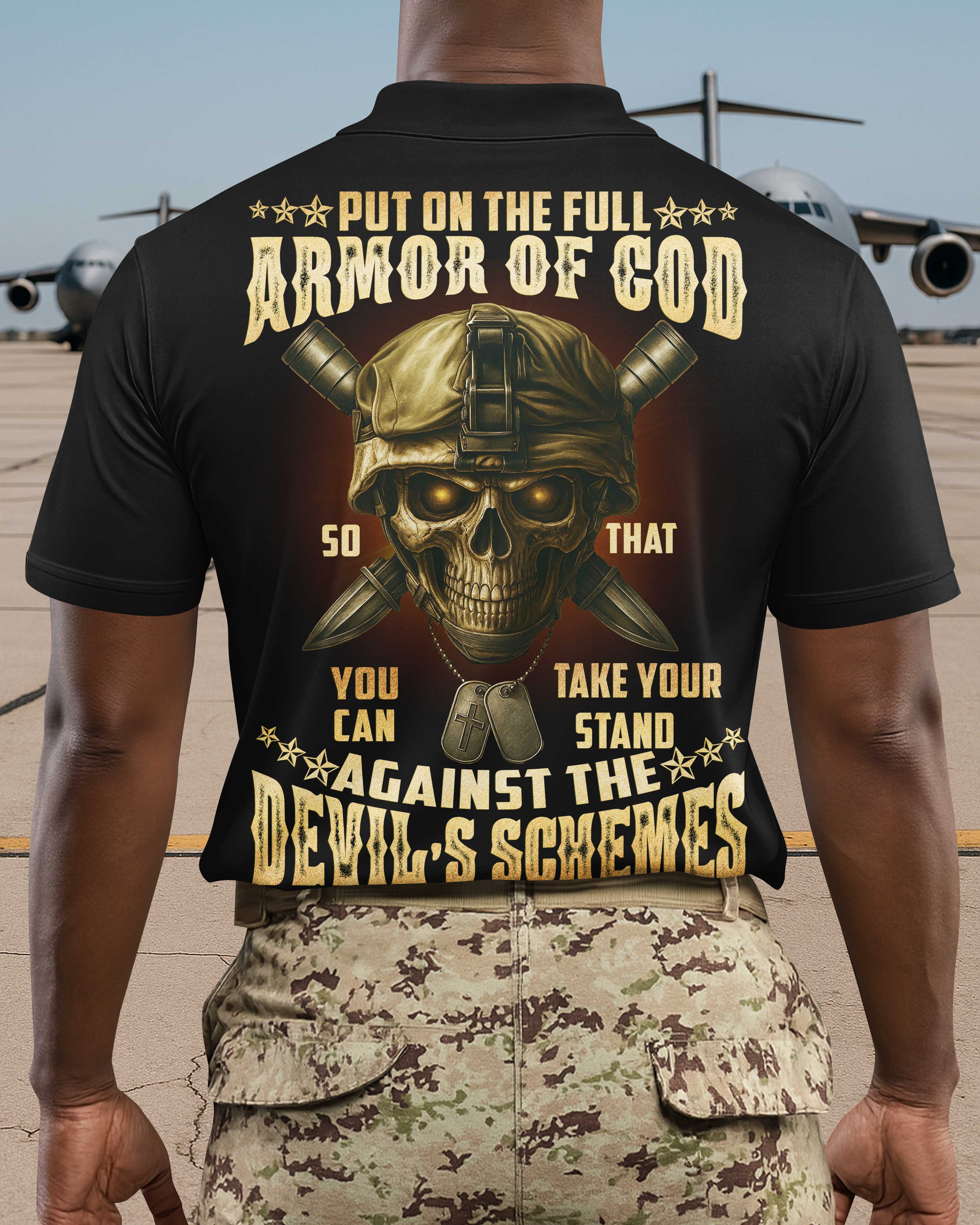 T-shirt Mettez toute l'armure de Dieu