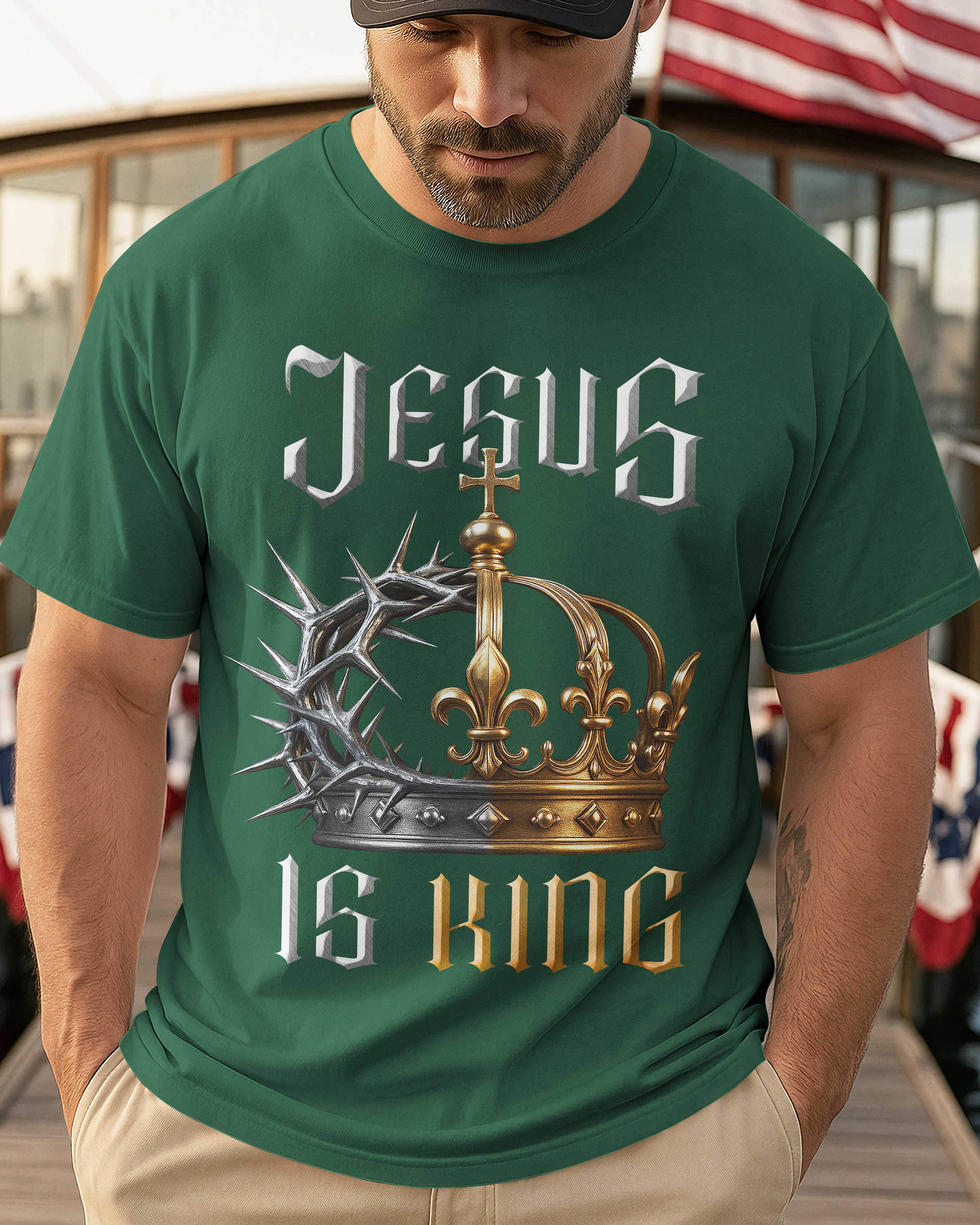 Camiseta Jesús es el Rey