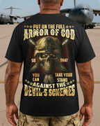 Zieh die vollständige Rüstung Gottes an T-Shirt