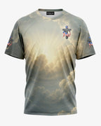 "One Nation Under God" Allover-Print T-Shirt