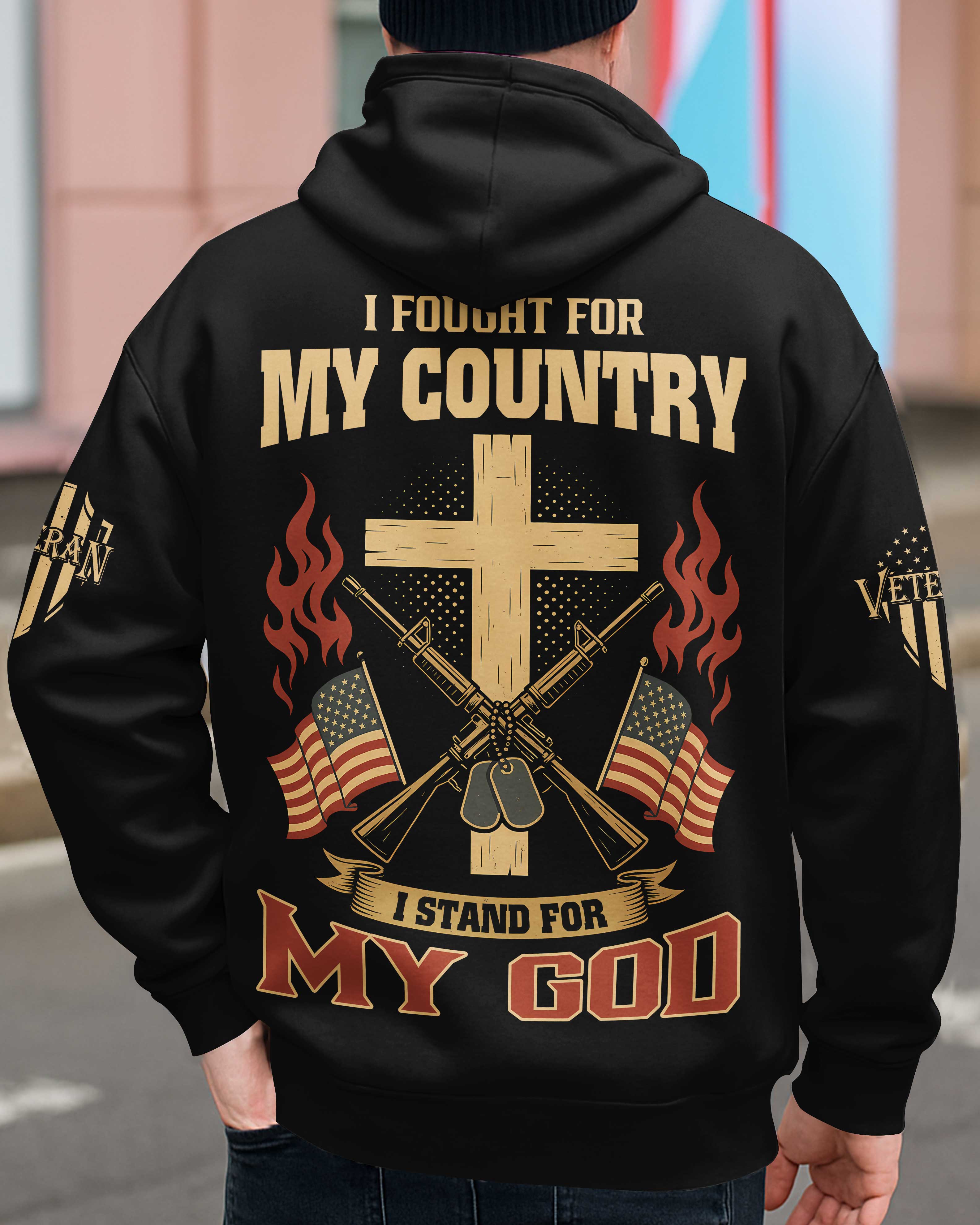 I Fought For My Country I Stand For My God T-Shirt