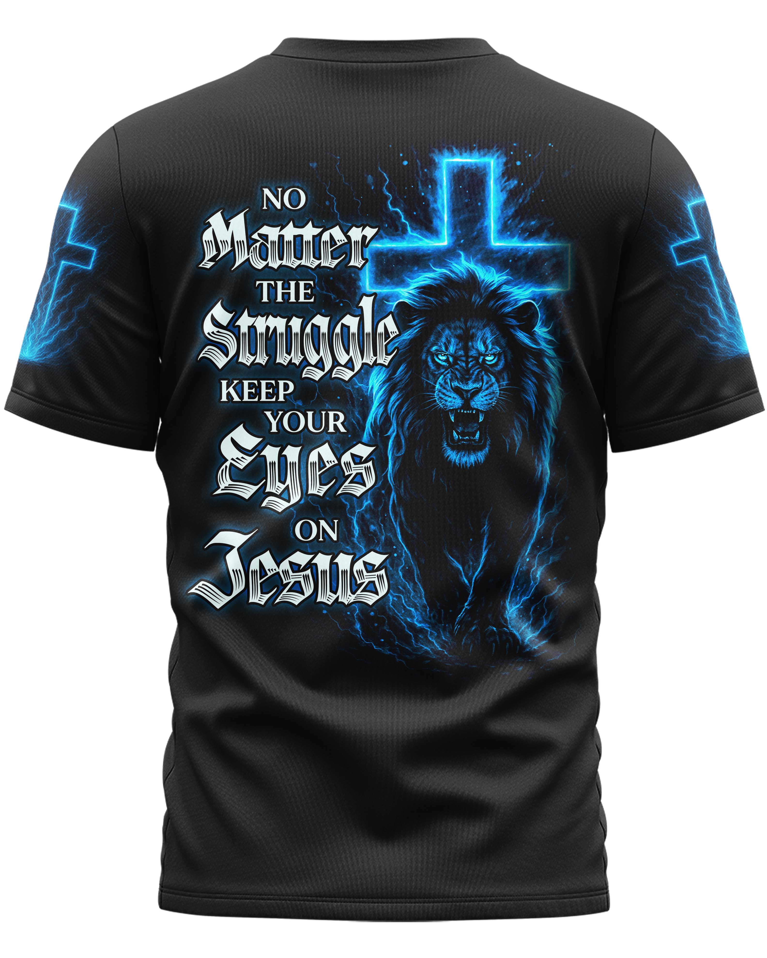 T-shirt imprimé « No Matter The Struggle »