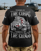 Trained By The Corps Redeemed By The Cross T-Shirt