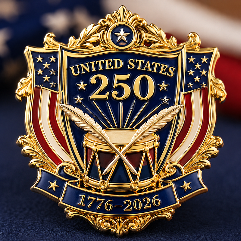 U.S. Independence Day Commemorative Badge (Unisex)