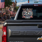 🔥 LIMITED TIME OFFER – 250th Anniversary Decal, United States Of America Eagle Patriotic
