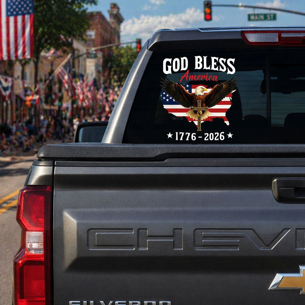 🔥 LIMITED TIME OFFER – 250th Anniversary Decal, United States Of America Eagle Patriotic
