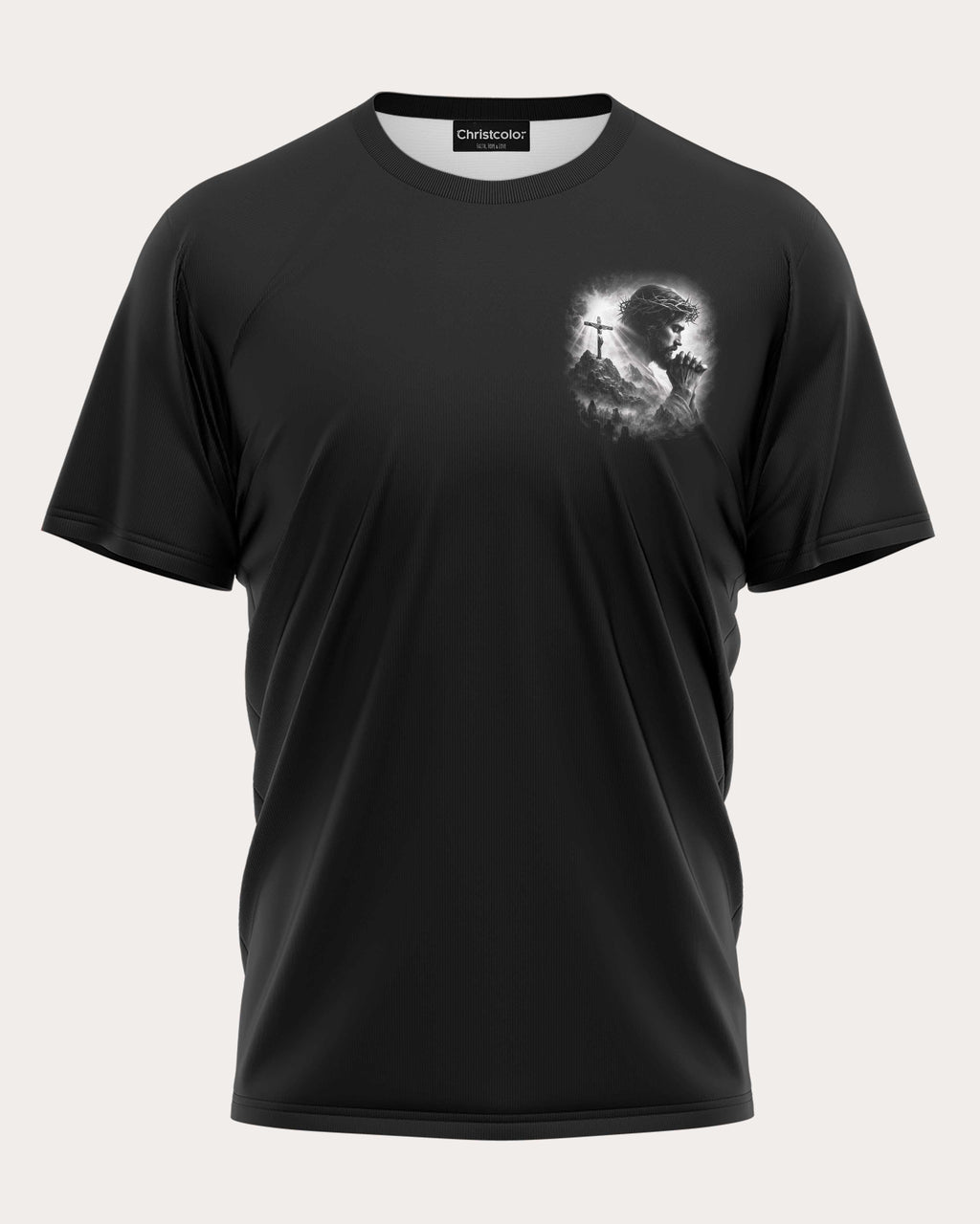 Ich knie nur vor einem Mann, und der starb am Kreuz – T-Shirt