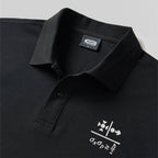 Uncertainty Principle Geek Embroidered Polo Shirt