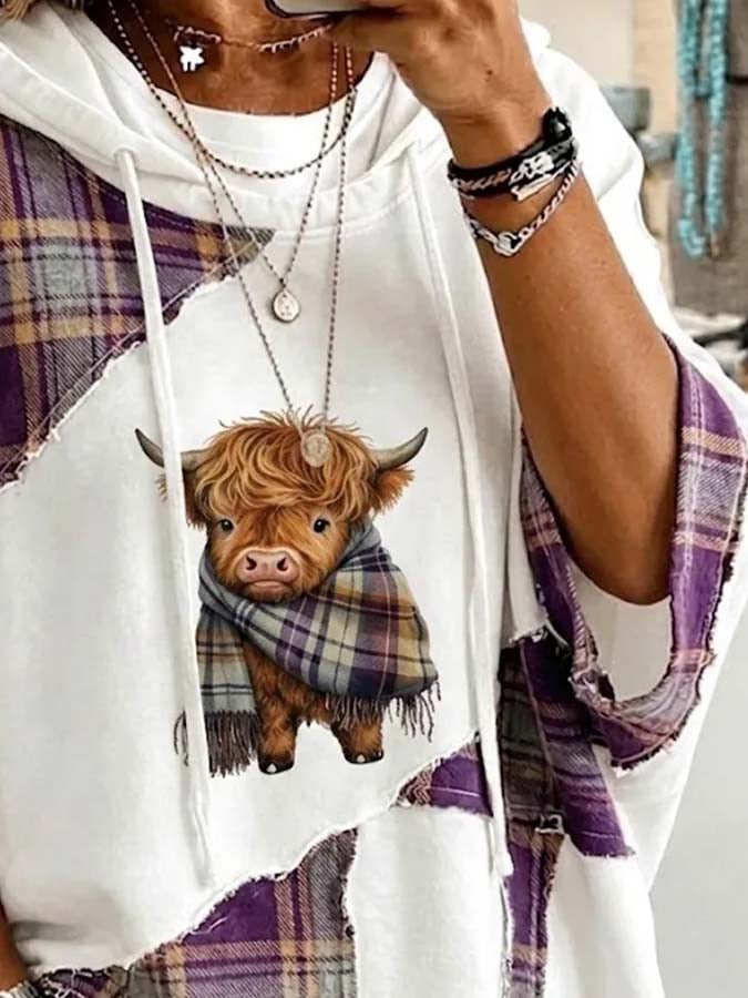 Women'S Casual Retro Print Top