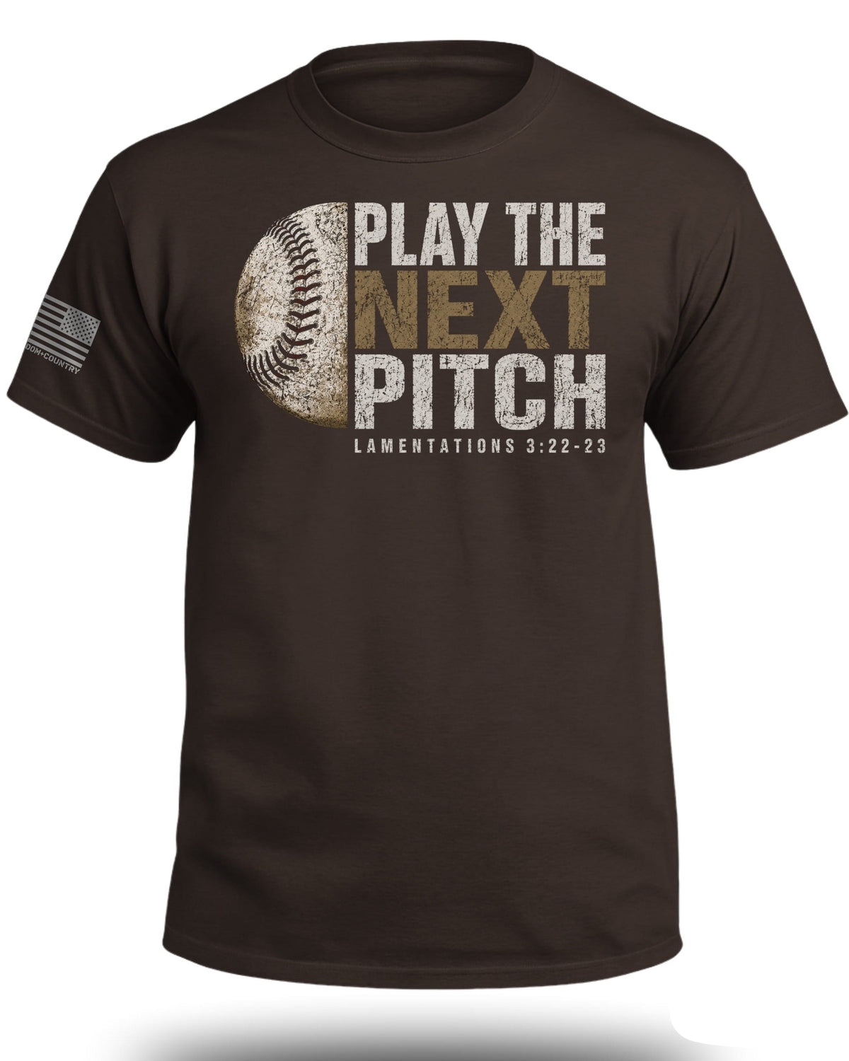 Play The Next Pitch Baseball T-Shirt