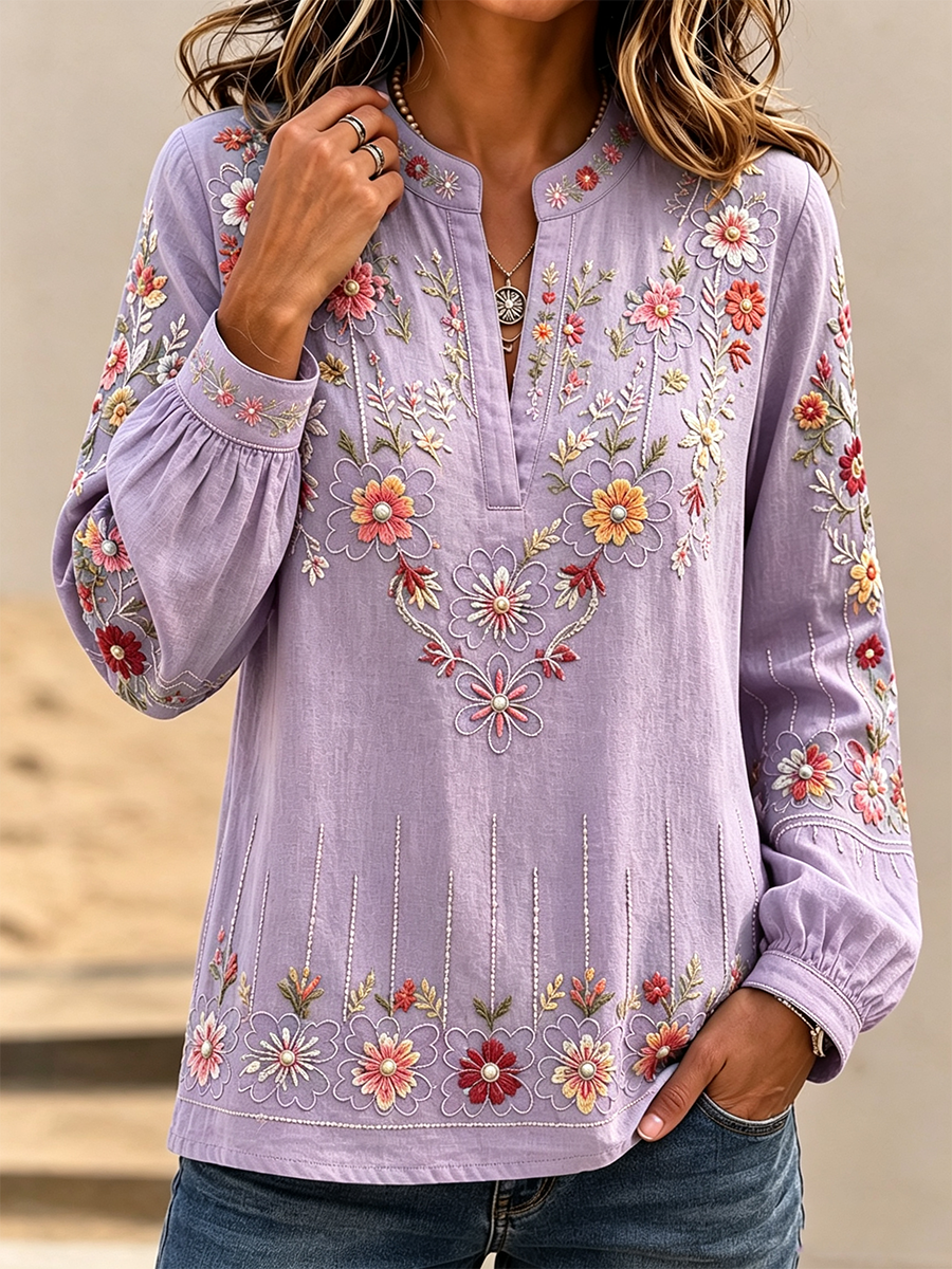 Top casual estampado para mujer