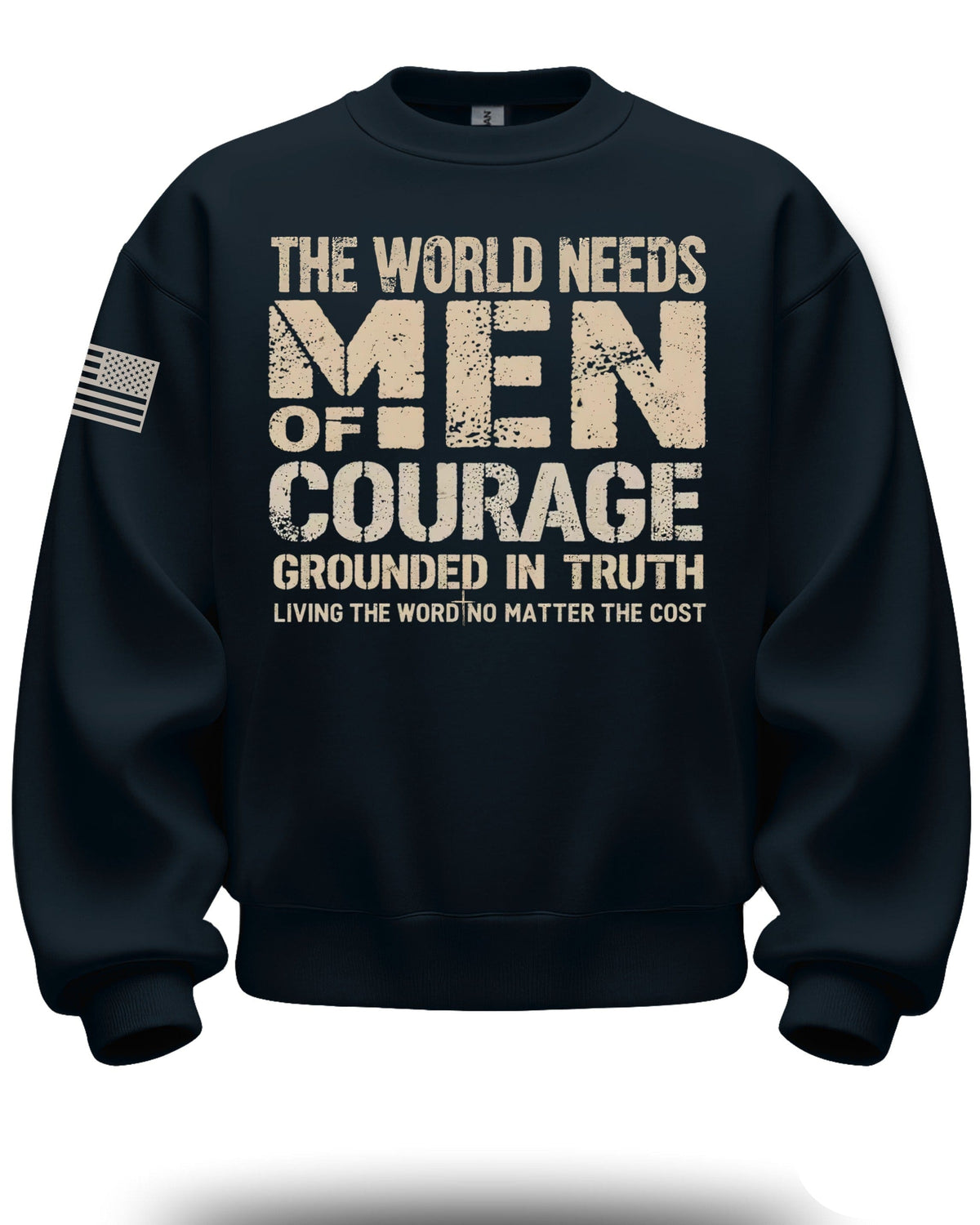 Men of Courage Rundhalspullover