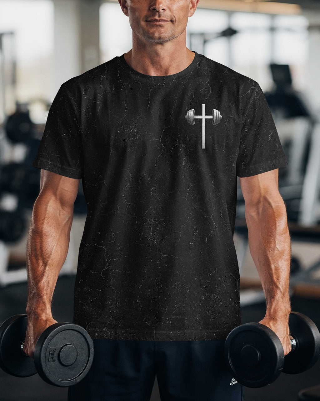 Heb schwer, bete inbrünstig T-Shirt