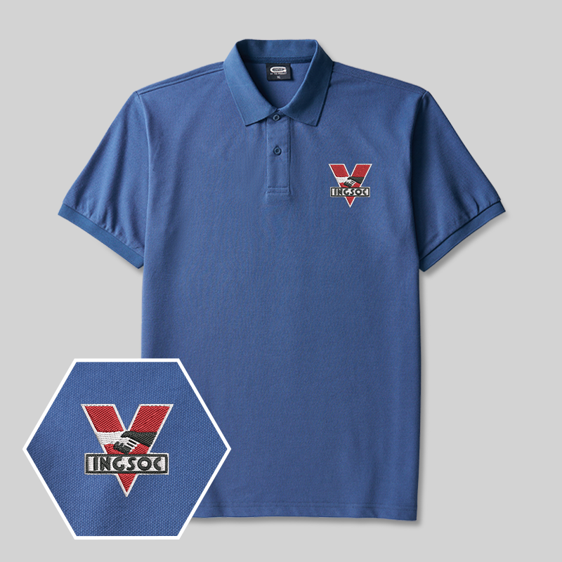 Polo bordado para frikis 1984 INGSOC