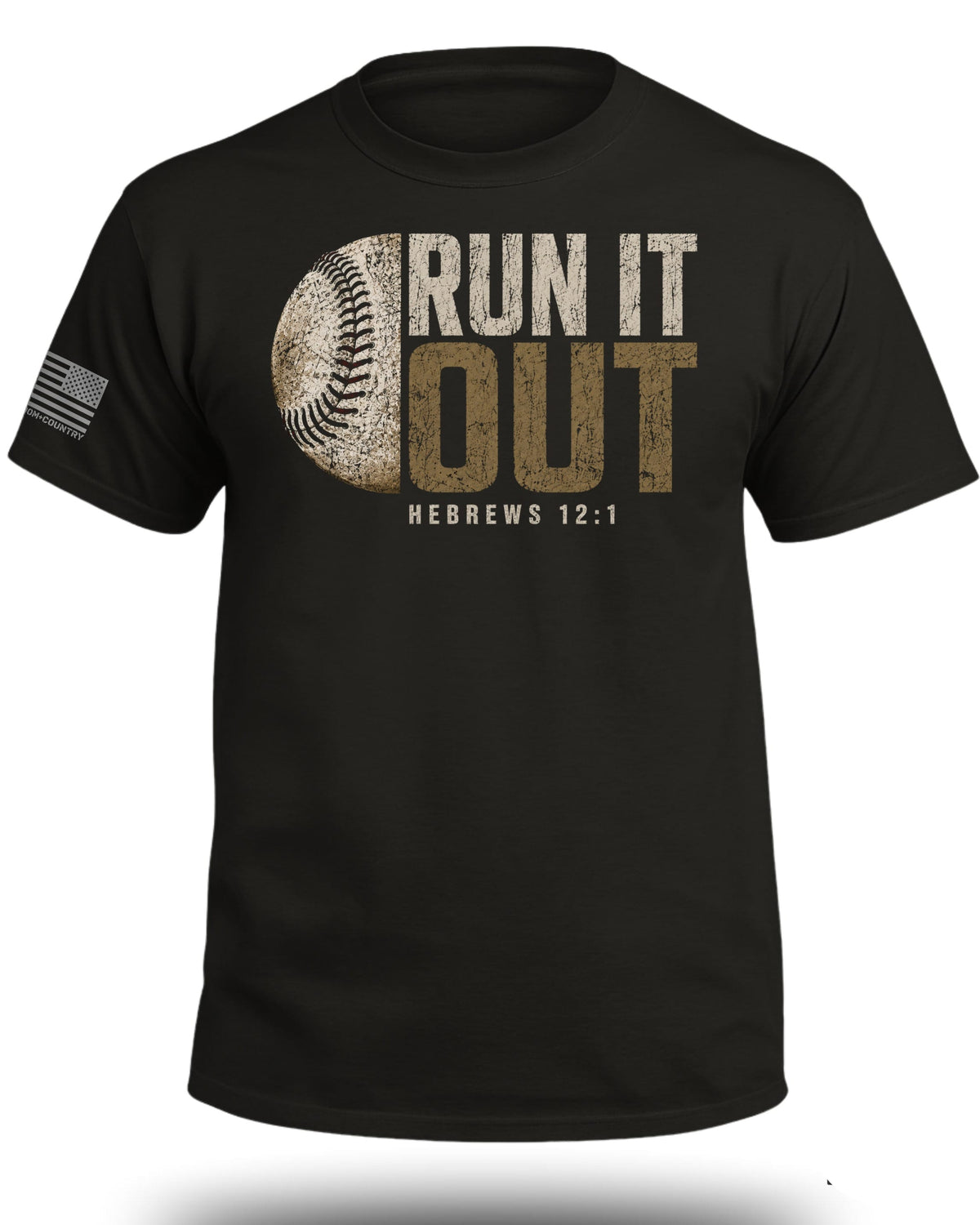 Run It Out Baseball T-Shirt