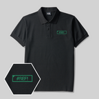 #REF! Geek Embroidered Polo Shirt