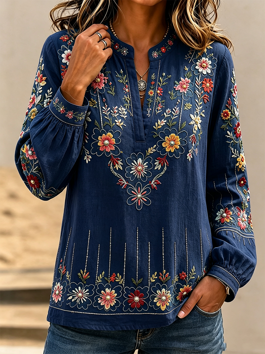 Top casual estampado para mujer