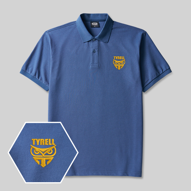 Tyrell Corporation Geek besticktes Poloshirt