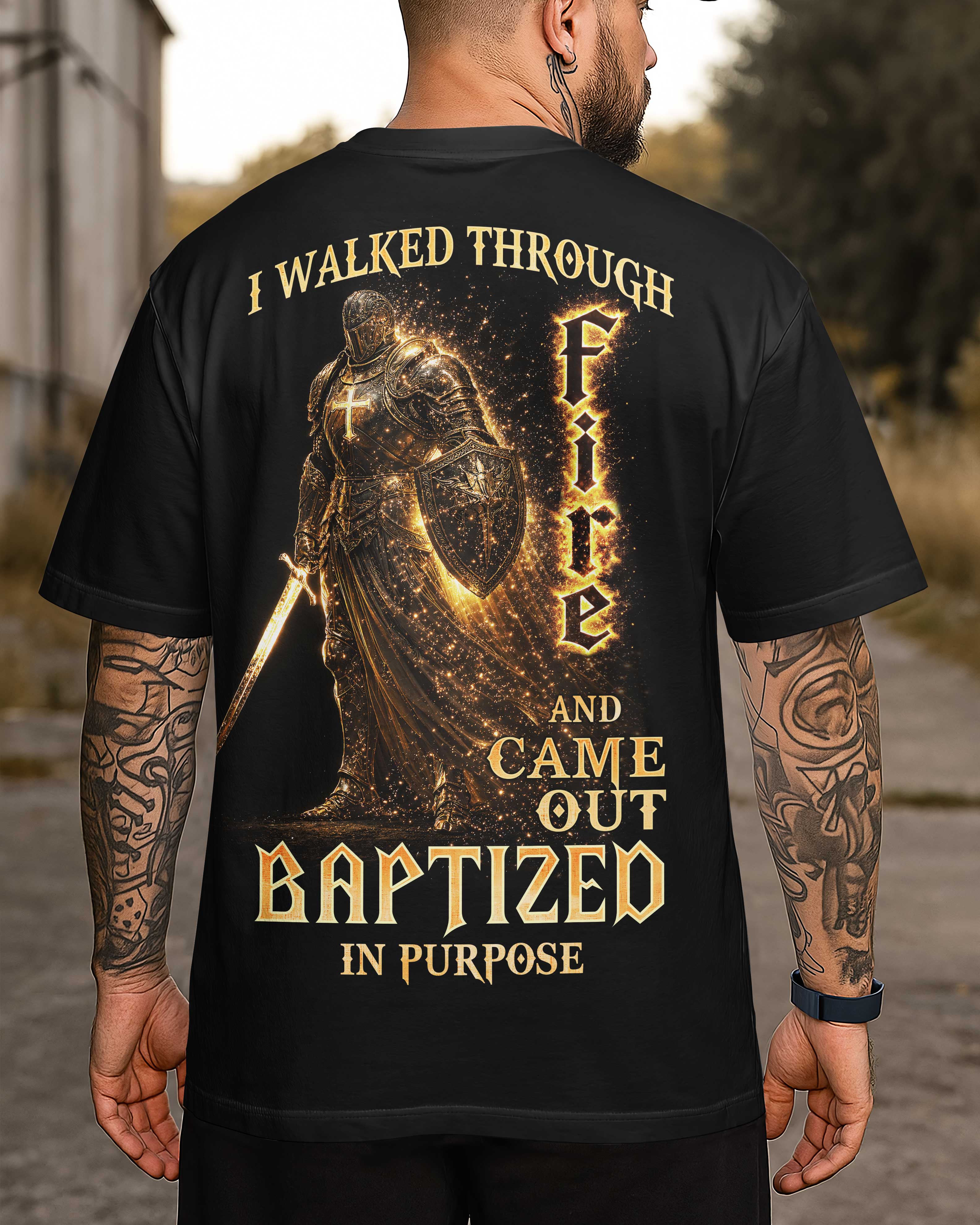 T-shirt J'ai traversé le feu