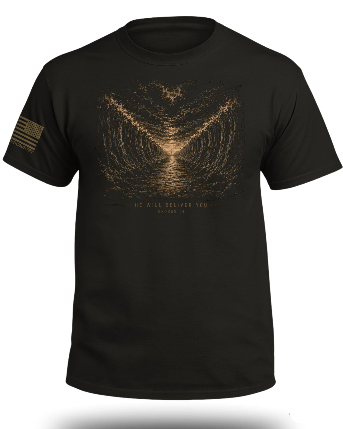 He Will Deliver You Exodus 14 T-Shirt