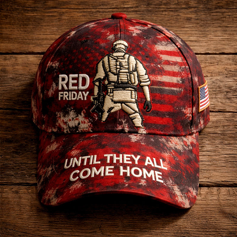Red Friday Print Hat