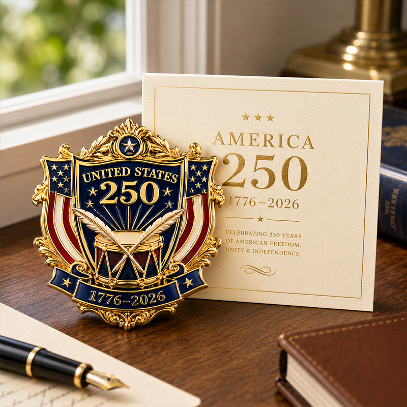 U.S. Independence Day Commemorative Badge (Unisex)